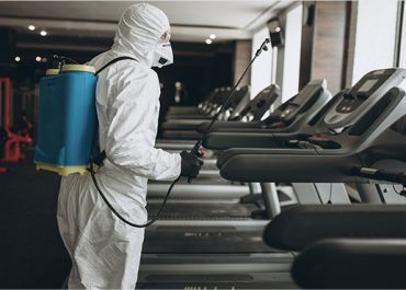Service de nettoyage et de désinfection des installations sportives