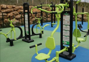 Mises en situation d'équipements Fitness & Street-Workout