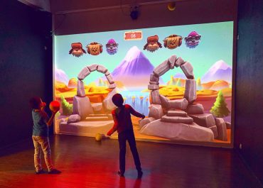 Mur interactif : la fusion ludique du sport et du jeu vidéo